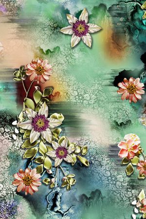 时尚印花华亿平台图片