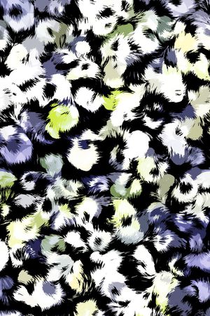 豹纹印花华亿平台图片