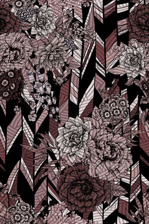 几何印花华亿平台图片