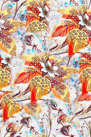 复古印花华亿平台图片