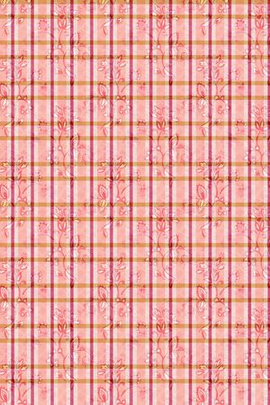 格子印花华亿平台图片