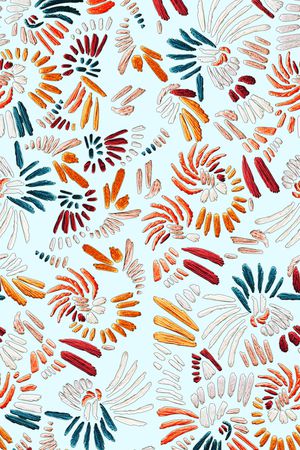 写意印花华亿平台图片