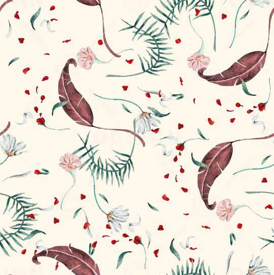 花瓣印花华亿平台图片