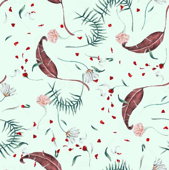 花瓣印花华亿平台图片