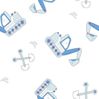 挖掘机印花华亿平台图片