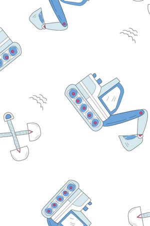 挖掘机印花华亿平台图片