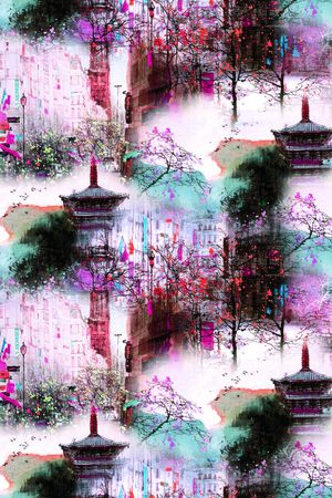 水彩印花华亿平台图片