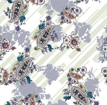 小碎花印花华亿平台图片