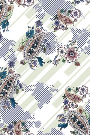 小碎花印花华亿平台图片