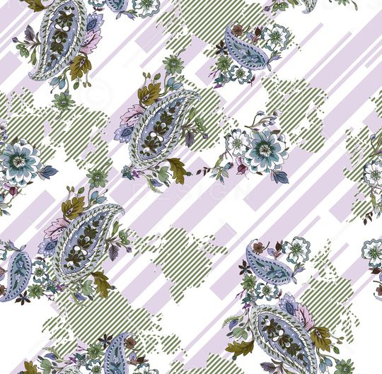 几何印花华亿平台图片