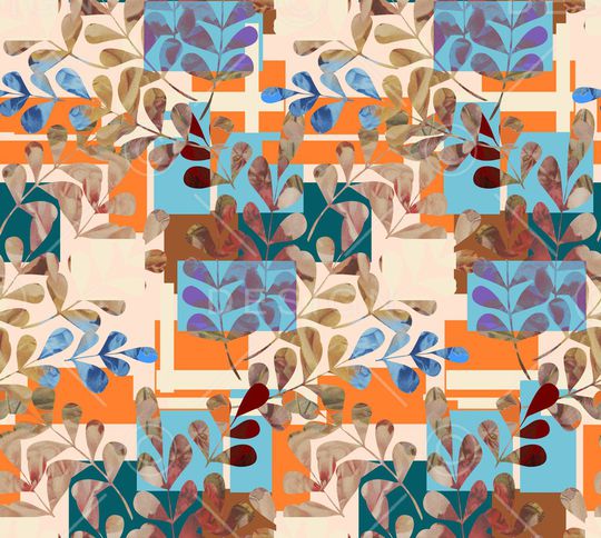 几何印花华亿平台图片