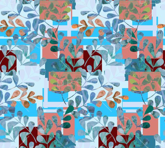 几何印花华亿平台图片