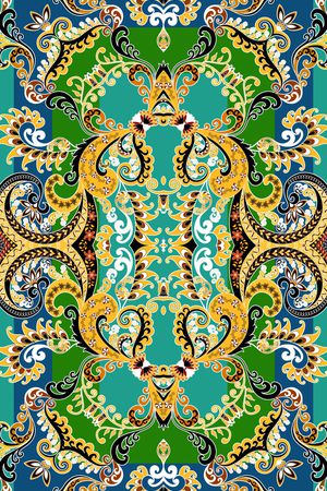 波西米亚印花华亿平台图片