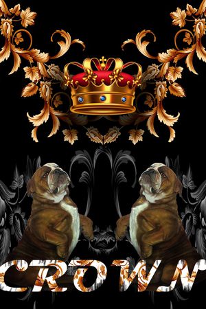 狗印花华亿平台图片