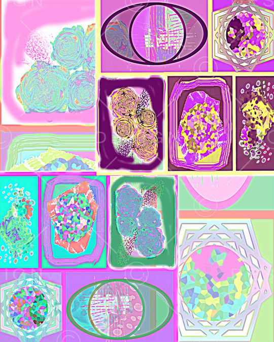 几何印花华亿平台图片