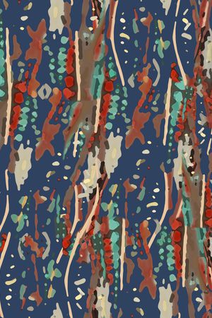 抽象印花华亿平台图片