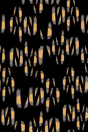 条纹图案印花华亿平台图片