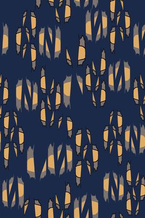 条纹图案印花华亿平台图片