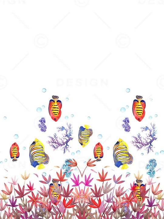 鱼印花华亿平台图片