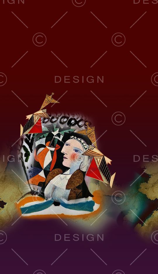 几何印花华亿平台图片