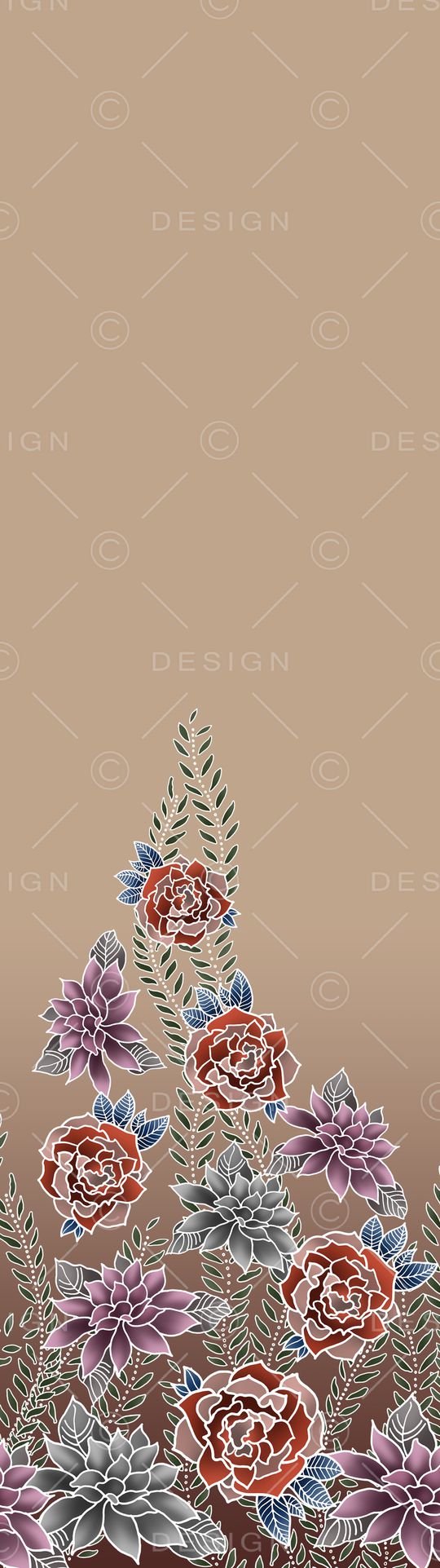 女装定位花印花华亿平台图片