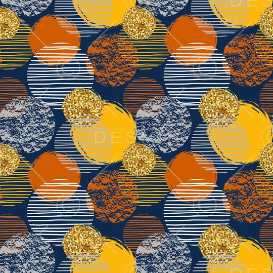 圆形印花华亿平台图片