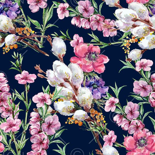 水彩印花华亿平台图片