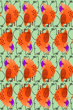 水彩印花华亿平台图片