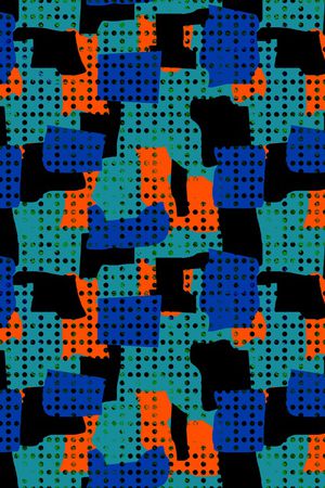 几何印花华亿平台图片