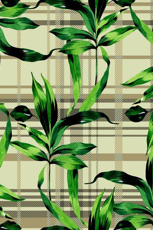 绿植树叶印花华亿平台图片