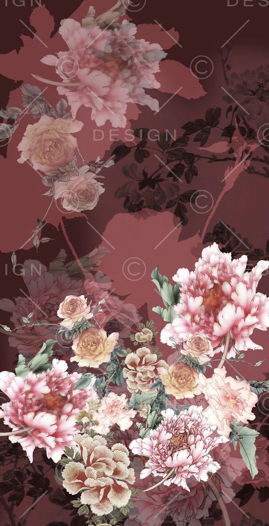 数码定位花印花华亿平台图片