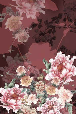 数码定位花印花华亿平台图片