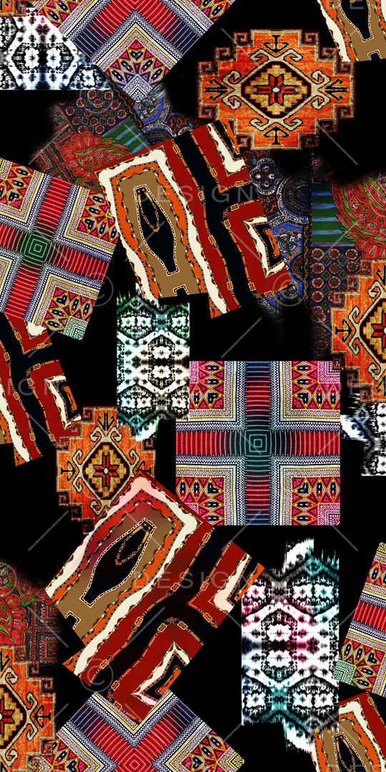 几何印花华亿平台图片