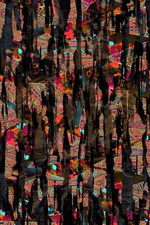 民族风印花华亿平台图片