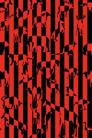 线条印花华亿平台图片