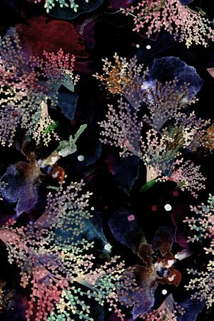 水彩印花华亿平台图片