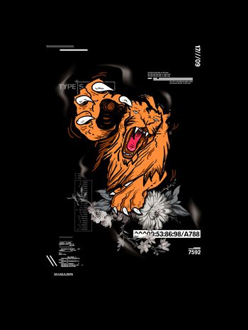 动物花卉印花华亿平台图片