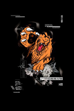 动物花卉印花华亿平台图片