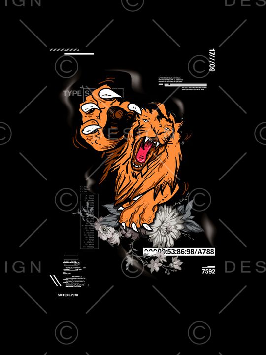 动物花卉印花华亿平台图片