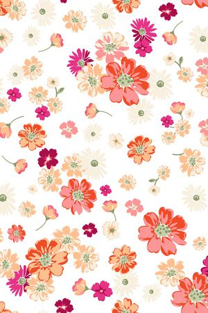 白底花印花华亿平台图片