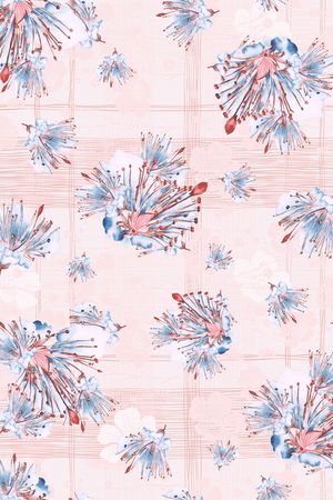 连衣裙印花华亿平台图片