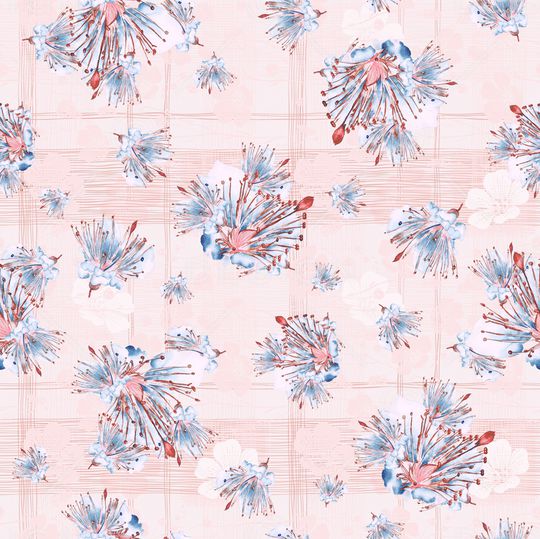 连衣裙印花华亿平台图片