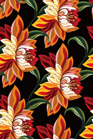 复古印花华亿平台图片