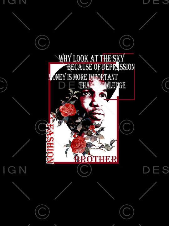 抽象男装印花华亿平台图片