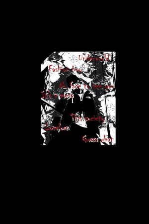 抽象男装印花华亿平台图片