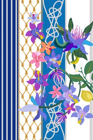 女装定位花印花华亿平台图片