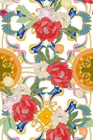 女装定位花印花华亿平台图片