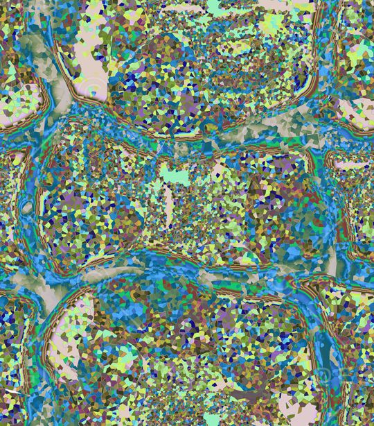 几何印花华亿平台图片