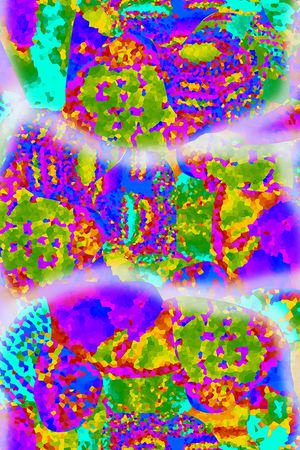 几何印花华亿平台图片