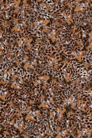 豹纹印花华亿平台图片